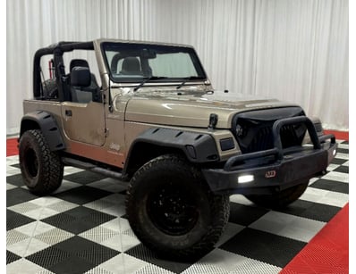 <b>2004 Jeep Wrangler TJ Convertible - Gold - 164,...