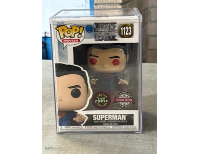 FUNKO POP! JUSTICE LEAGUE SUPERMAN #1123 LIMITED E...