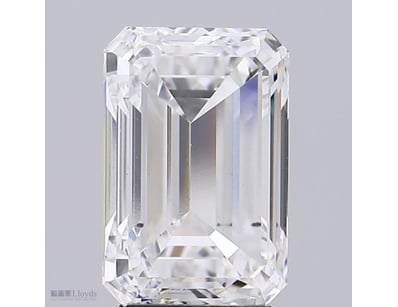 5.28 CARAT EMERALD CUT DIAMOND F/VVS2     

 Igi C...
