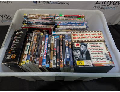Collection of DVD's Including Bugsy, Blood On The ...