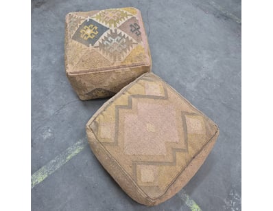 Large pouffe x2

