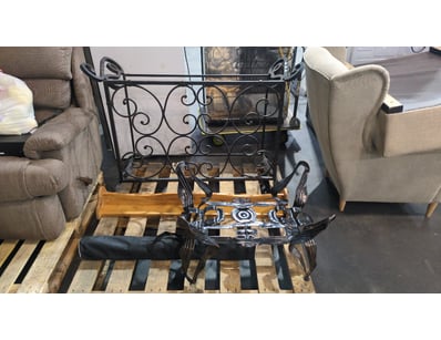 Pallet Of Assorted Items Including Metal Table Leg...
