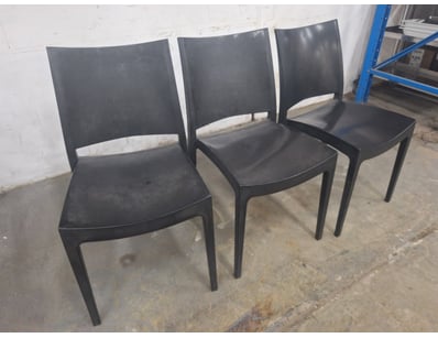 X3 Chairs, Black Finish

Dimensions H:81cm W:43cm ...