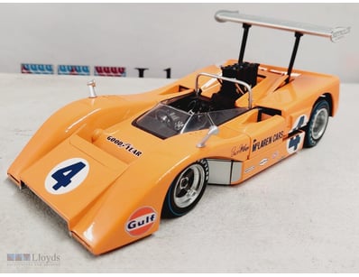 GMP 1:18 SCALE MODEL OF THE 1969 MCLAREN M8B HIGH ...