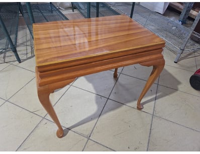 Side Table, Timber Style, Natural Finish 

Dimen...