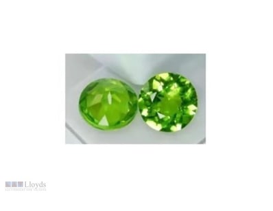 0.64 TCW ROUND 2 PERIDOT GEMSTONES        

Condit...