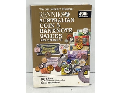 RENNIKS AUSTRALIAN COIN AND BANKNOTE VALUES, SOFTC...