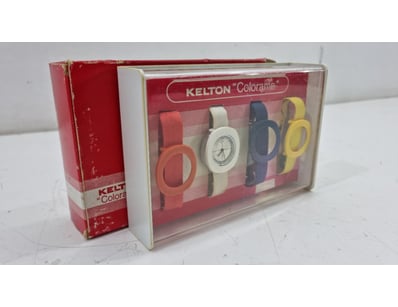 KELTON COLORAMA VINTAGE WATCH SET WITH FOUR INTERC...