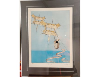 "BON VOYAGE" - HAND-SIGNED LIMITED EDITION PRINT B...