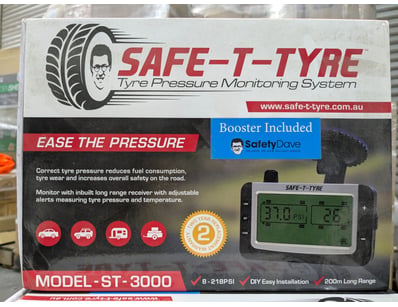 Safe-T-Tyre Model ST-3000 Tyre Pressure Monitoring...
