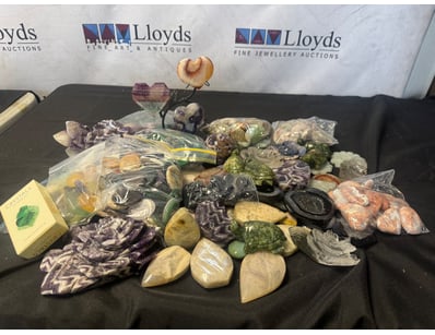 COLLECTION OF CRYSTALS AND MINERALS

Includes Va...