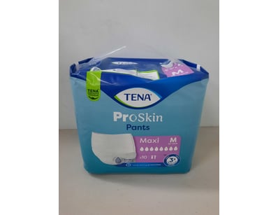 Tena proskin pants, size M

SOLD AS LOT