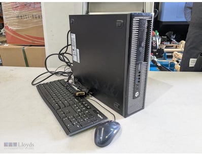 HP ProDesk 400 G1 SFF Desktop PC with Keyboard, Mo...