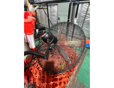 Industrial Workshop Fan  

Approx. 800mm+ Diameter...