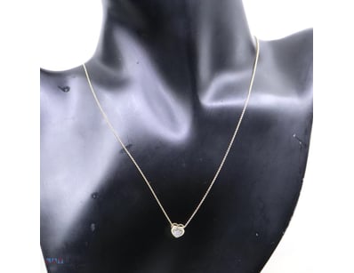 14K YELLOW GOLD, 0.69CT DIAMOND, SOLITAIRE SLIDER ...