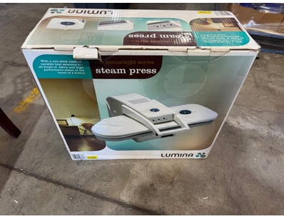 Lumina household series steam press featuring vari...