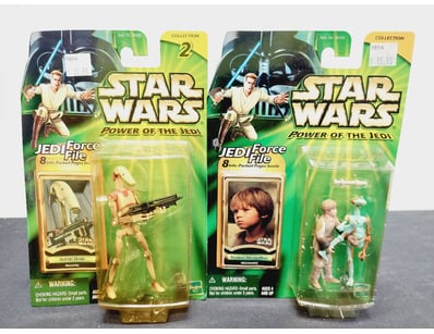 STAR WARS POWER OF THE JEDI ACTION FIGURE COLLECTI...