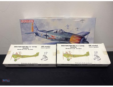 VINTAGE AIRCRAFT MODEL KIT COLLECTION - BRANDENBUR...
