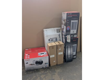Homewares, including 2 x 4L evaporative coolers, C...