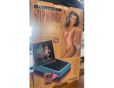 Jane Fonda's Step Aerobic and Abdominal Workout VH...