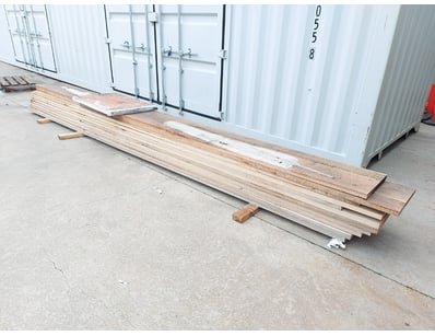 Substantial collection of mixed hardwood and softw...