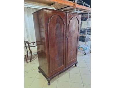 Wardrobe Unit With Drawers, Key Included, Timber S...