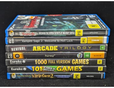 COLLECTION OF PC CD GAMES

Items Untested

997...
