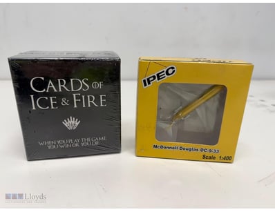 COLLECTIBLES BUNDLE - CARDS OF ICE & FIRE GAME AND...