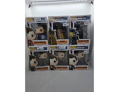 DOCTOR WHO FUNKO POP COLLECTION - SIX FIGURES INCL...