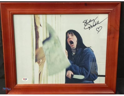 THIS FRAMED MEMORABILIA FEATURES A PHOTOGRAPH SIGN...