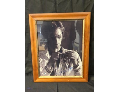 AUTOGRAPHED PHOTOGRAPH OF PETER FONDA.

Item Size:...
