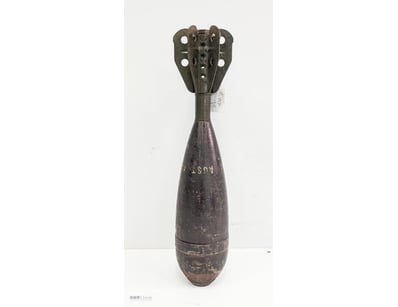 WWI BRITISH MORTAR 

Item Size: Height: 38cm, Widt...