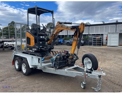 <b>Case CX17D Mini Excavator - 137.5 Hours - Track...