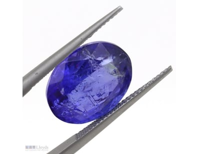 12.50CT NATURAL TANZANITE     

Oval Faceted Cut, ...
