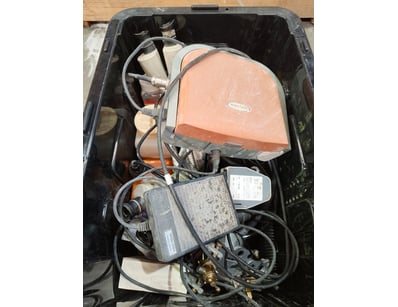 Lot of dental equipment, including binoculars, mar...