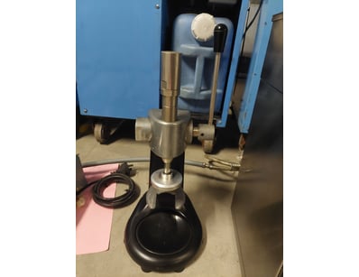 Manual espresso coffee tamper press with heavy-dut...
