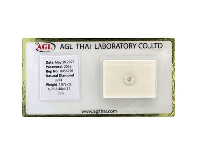 1.072CT CERTIFIED, NATURAL DIAMOND     

Round Bri...