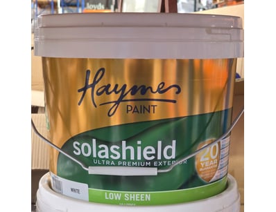 Haymes paint, solashield, ultra premium exterior, ...