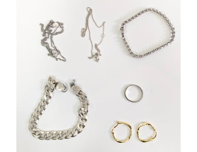 Group lot of sterling silver jewellery comprising ...