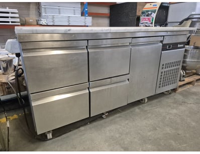 Refridgerated Prep Bench, Inomak, Multiple Drawers...