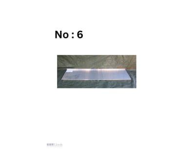 Stainless Steel Shelf – 2000mm L x 470mm D