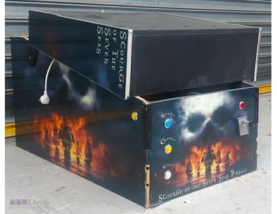 Pinball Machine, Scourge of the Seven Seas, includ...