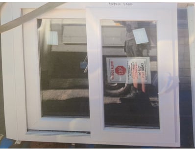 Sliding Window 109 x 100cm