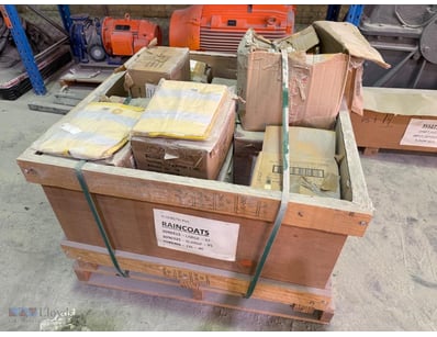 Large Qty Unused Industrial Clothing to Crate

R...