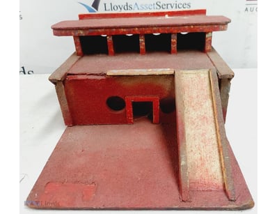 WOODEN CONSTRUCTED TOY RAILWAY STATION

Condition:...