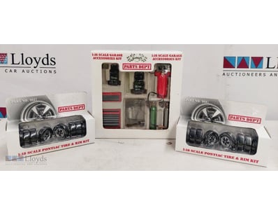 GMP 1:18 SCALE DIE-CAST METAL GARAGE ACCESSORIES K...
