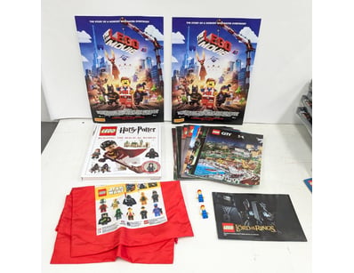 Comprehensive LEGO collection featuring iconic fra...