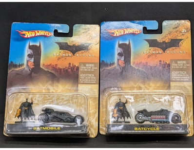 HOT WHEELS BATMAN BEGINS DIE-CAST VEHICLE COLLECTI...