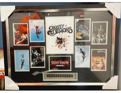 CRUSTY DEMONS LIMITED EDITION FRAMED COLLAGE #48/5...