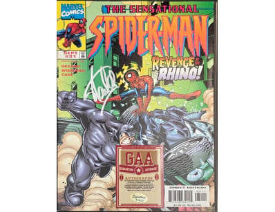 SIGNED "STANLEE" THE SENSATIONAL SPIDER-MAN #31 "R...